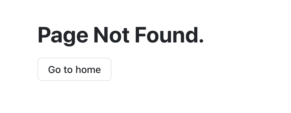 Page not found